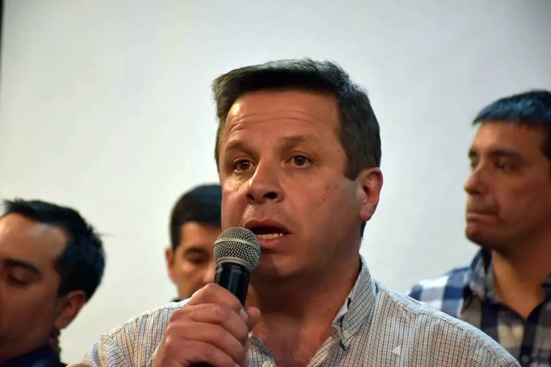 El actual intendente de Villa La Angostura, Fabio Stefani (MPN).