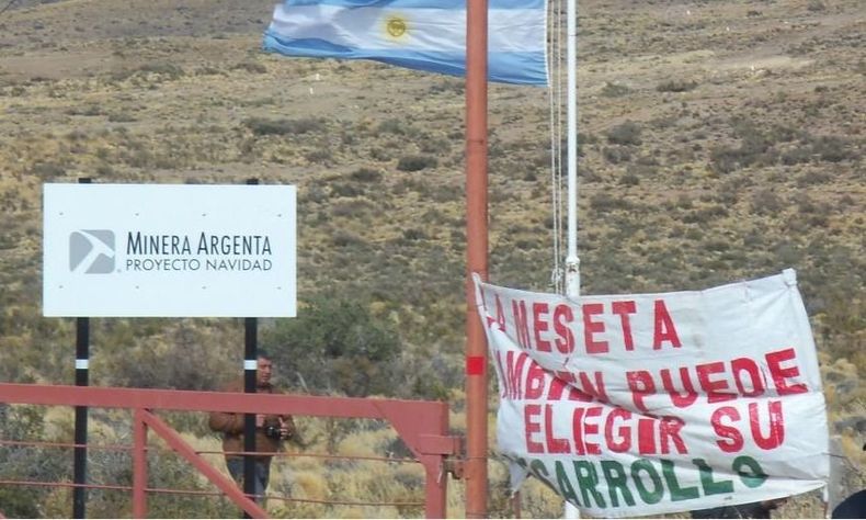 Minería Chubut proyecto Navidad