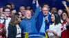 Luiz Inácio Lula da Silva, el domingo a la noche, reelecto presidente de Brasil.