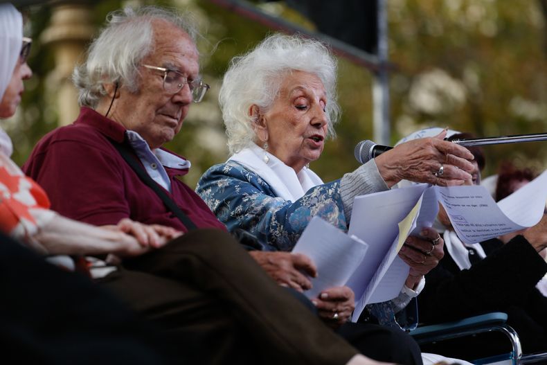Estela de Carlotto y Adolfo Prez Esquivelnbsp