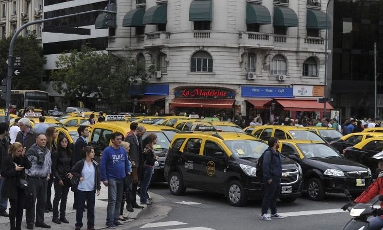 Protesta UBER