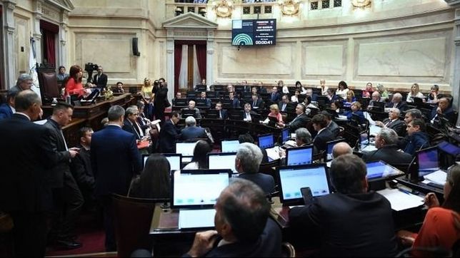 con el apoyo de la oposicion, se aprobo la ley de gondolas en el senado