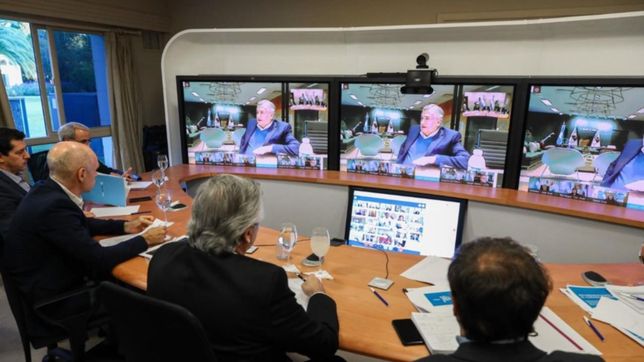 gobernadores bancan la cuarentena extrema y piden pocas excepciones