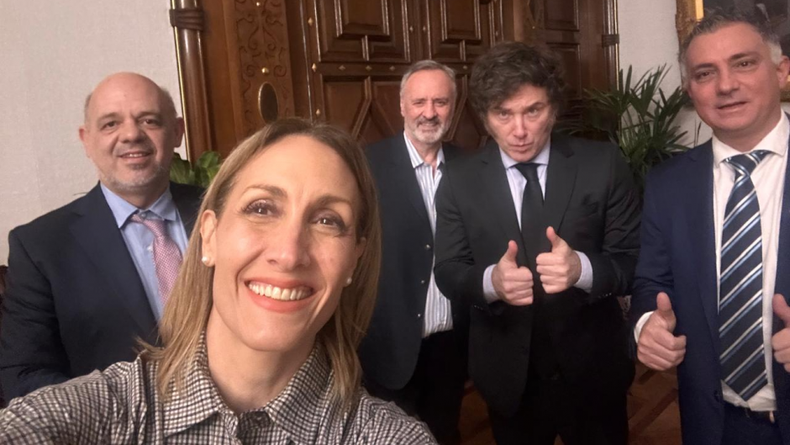 Ya en Las Fuerzas del Cielo, con Javier Milei