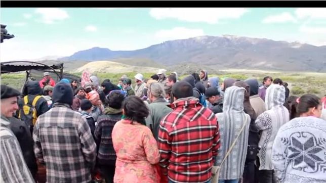 repudio general a la represion de una comunidad mapuche en chubut