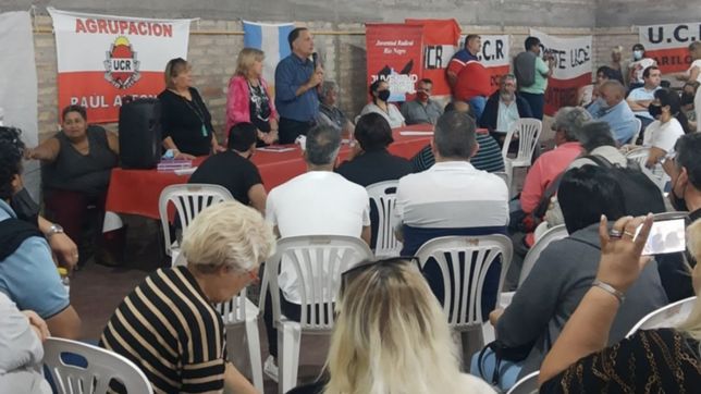 una nueva convencion radical pone en vilo la unidad de jxc en rio negro