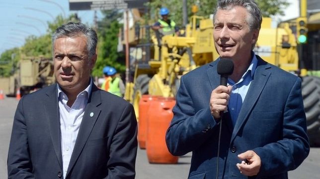 la banca radical: macri y cornejo, juntos tras el anuncio del fmi