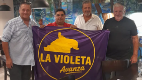 La Violeta Avanza. Un grupo provincialista quiere meterse en La Libertad Avanza de Río Negro.