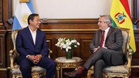 Arce: Argentina tiene garantizado el suministro de gas para el invierno