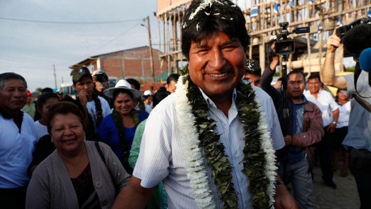 Evo Morales ganaba, pero no le alcanzaba para esquivar el ballotage