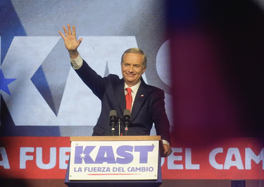 José Antonio Kast, presidente electo de Chile. La ultraderecha suma un alfil en la región.&nbsp;