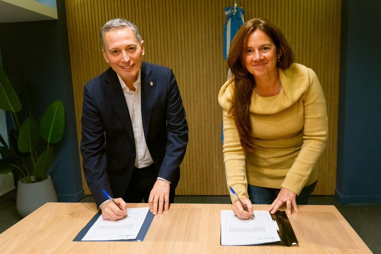 Fernando Gray y María Laura Guazzaroni.