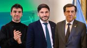 Ignacio Torres, Maximiliano Pullaro y Carlos Sadir hablaron del frente de gobernadores.&nbsp;