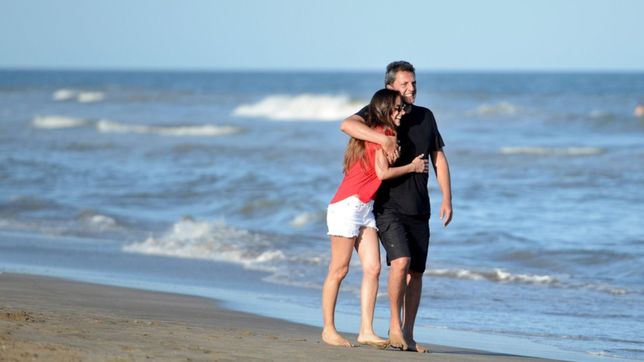 massa pivotea entre economia y pinamar, con la tropa en reposo