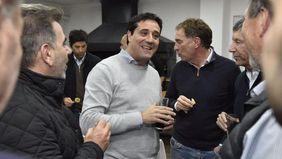 Maximiliano Abad y Diego Santilli. Maximiliano Abad y Diego Santilli.