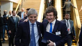 Javier Milei y Toto Caputo apuran el acuerdo comercial con Estados Unidos.