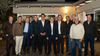 El gobernador Martín Llaryora, con los intendentes peronistas de Santa Fe.