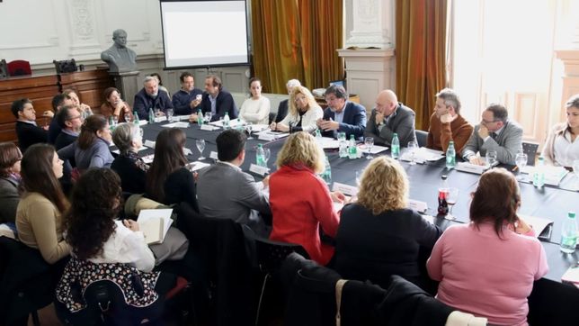 las comisiones de educacion y cultura de la legislatura se reunieron con sileoni