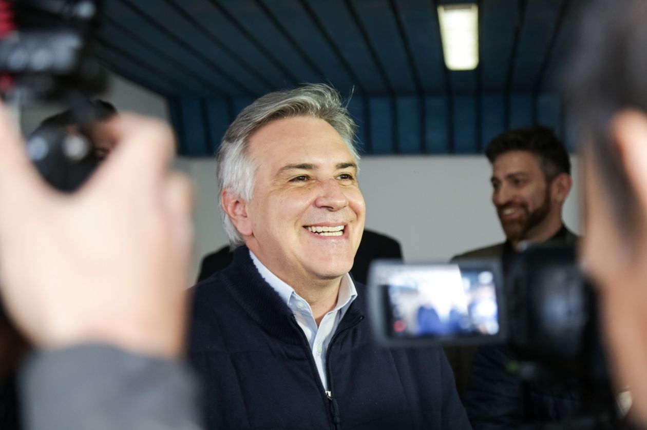 Martín Llaryora acelera en el tramo final de la campaña.&nbsp;