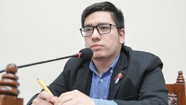 Pablo Emanuel López, el concejal denunciado en Salta. 