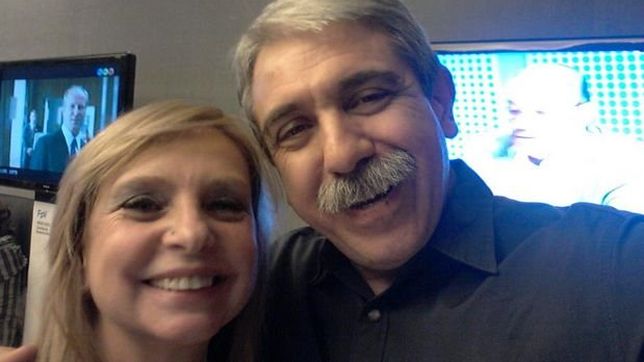 lubertino se la paso tuiteando mientras la mujer del neonazi biondini le pisaba los talones en las urnas