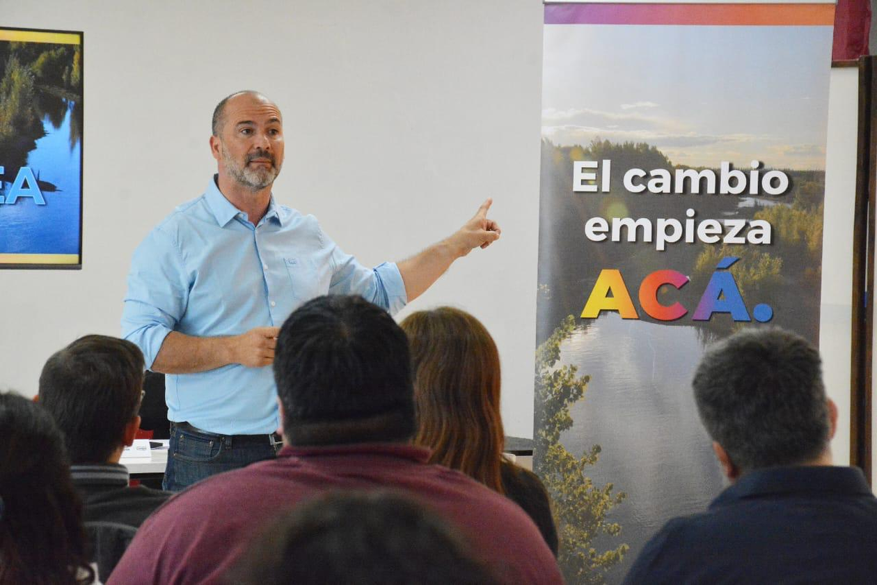 Juan Martín trabaja para ser presidente del PRO en Río Negro.