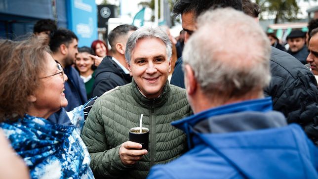 Martín Llaryora busca fidelizar el electorado peronista en el tramo final de la campaña