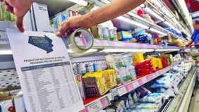 Los 60 productos que congeló el Gobierno por seis meses