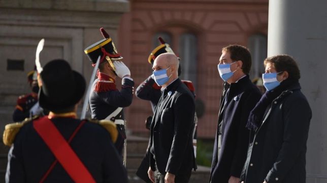 larreta valoro el esfuerzo de vidal, pero esquivo la pelea con kicillof