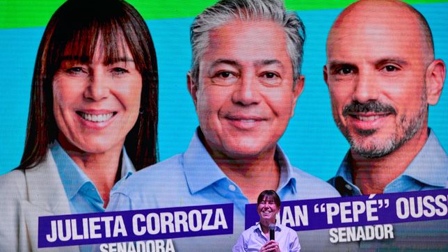 La candidata de Rolando Figueroa en Neuquén. Julieta Corroza, beneficiada por el respaldo del voto a La Neuquinidad.