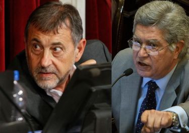 Caserio y Fuentes, los lugartenientes de los Fernández en el Senado