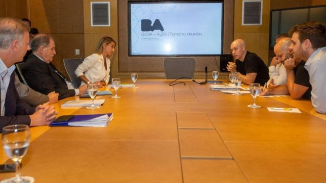 dialoguismo larretista: charla con galmarini y sintonia con el gobierno