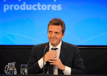 El ministro de Economía, Sergio Massa