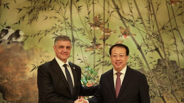 Jorge Macri en Shanghái, China.