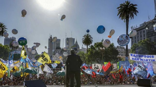 el renunciamiento de alberto fernandez