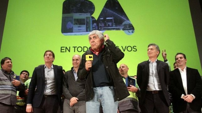 el bono de los recolectores, la alarma inmediata en la guerra macri-moyano