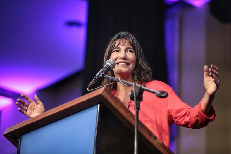 Natalia de la Sota, candidata de Defendamos Córdoba.