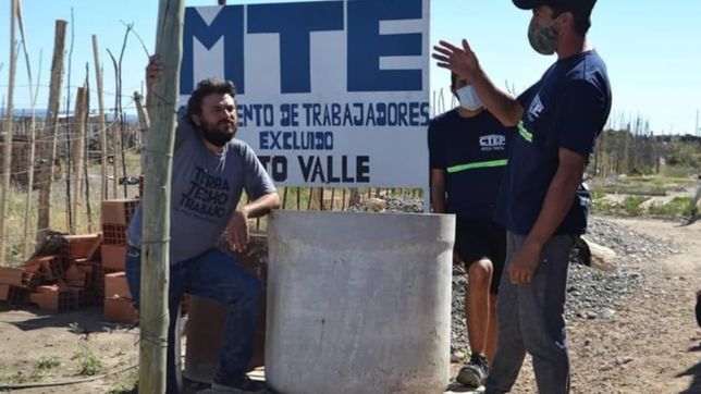 Uno de los últimos pasos de Juan Grabois por el Alto Valle de Río Negro. Hoy tiene partido en el distrito y se mete en la interna peronista.