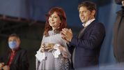 Cristina Fernández de Kirchner y Axel Kicillof