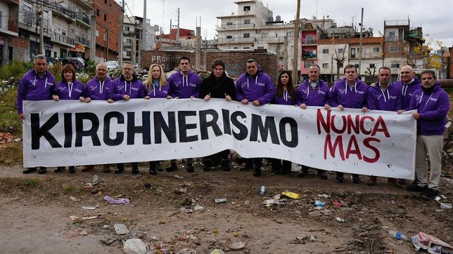 Javier Milei y los principales candidatos de LLA.&nbsp;