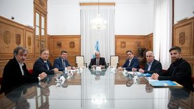 Marcelo Orrego negoció con el Gobierno y destrabó obras claves para la provincia