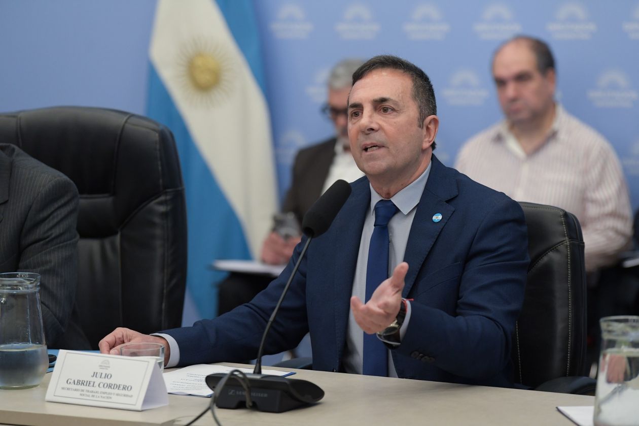 Julio Cordero, secretario de Empleo, en el debate del Presupuesto 2027.&nbsp;