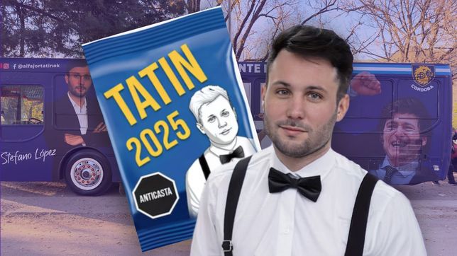 Alfajor Tatín, candidato libertario por el Frente Federal de Acción Soldaria