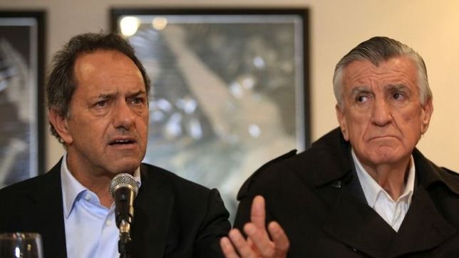 scioli bajo su precandidatura y gioja dijo que fue un ?gesto importante?