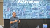 Marcelo Lewandowski en el lazamiento de su espacio del peronismo de Santa Fe llamado Activemos. Marcelo Lewandowski en el lazamiento de su espacio del peronismo de Santa Fe llamado Activemos.
