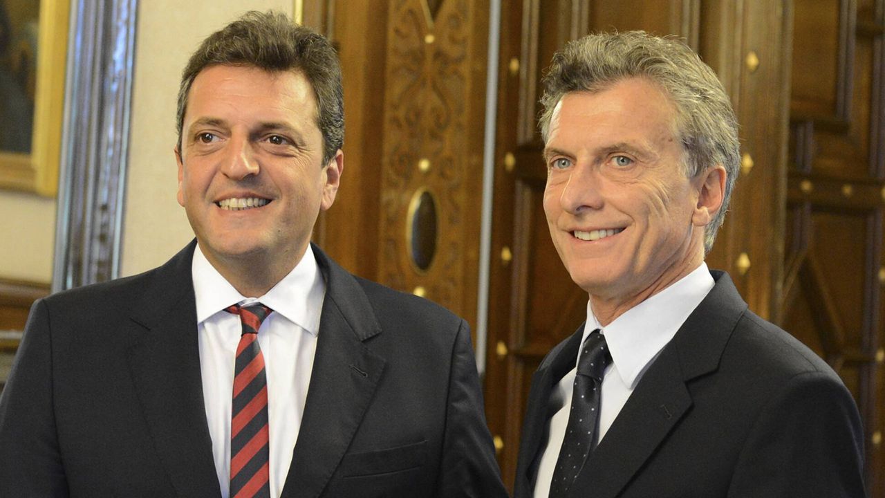 Mauricio Macri y Sergio Massa