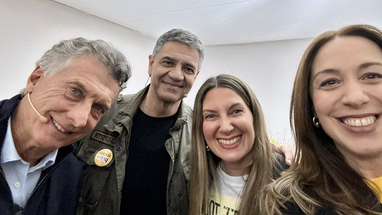 Maurio Macri, Jorge Macri, Silvia Lospennato y María Eugenia Vidal.