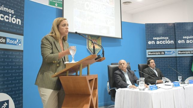 María Emilia Soria, una de las principales referentes del peronismo en Río Negro, abrió sesiones en el Concejo Deliberante de General Roca.&nbsp;