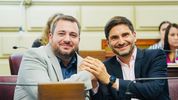 El referente del espacio evangélico, Walter Ghione, y el gobernador electo Maximiliano Pullaro forjaron vínculo político