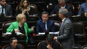 Silvana Giudici, Gabriel Bornoroni y Nicolás Mayoraz (La Libertad Avanza).&nbsp;
